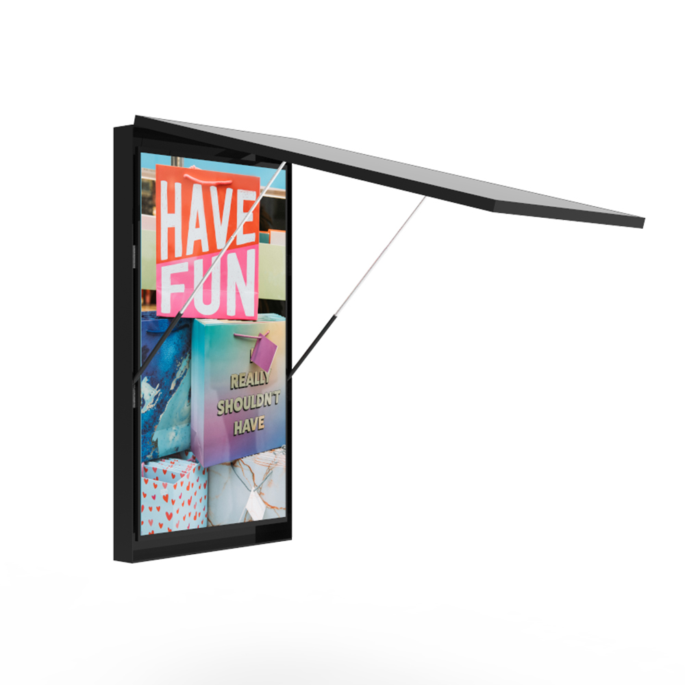 Wall mounted advertising machine-4