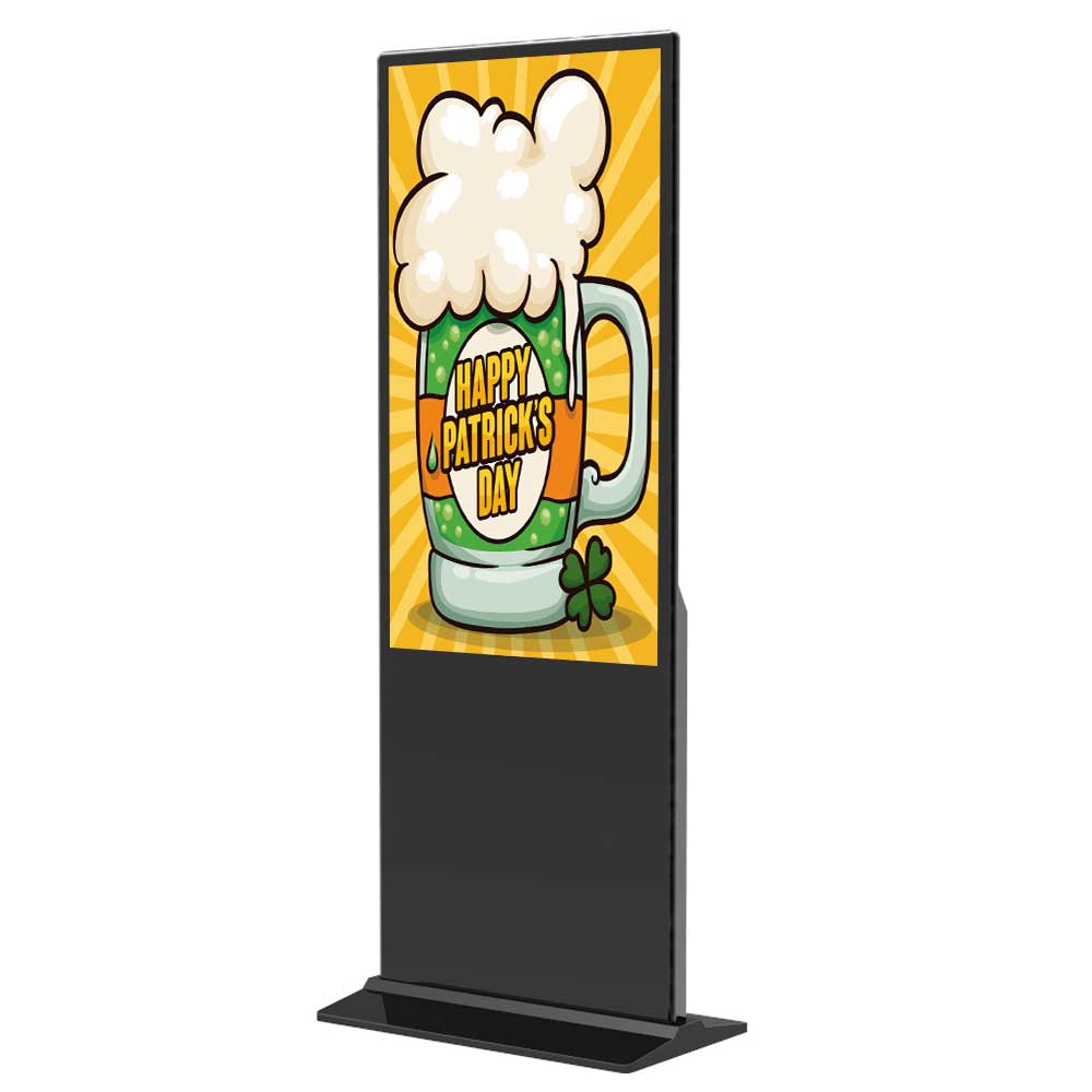 43”Floor standing digital signage-5