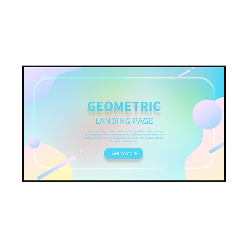 65 inch Outdoor highlight display